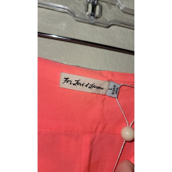 For Love & Lemons Floral Metallic Brocade Pants Size Large - Picture 5 of 10